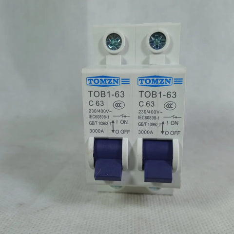TOMZN Change Over Manual Transfer Switch Circuit Breaker TOB1 63 in Pakistan
