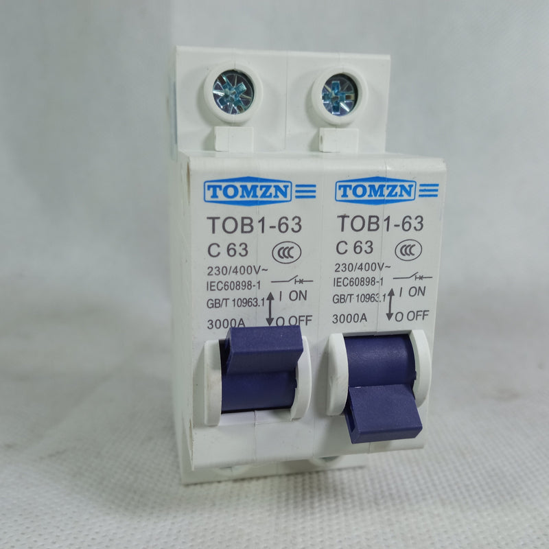 TOMZN Change Over Manual Transfer Switch Circuit Breaker TOB1 63 in Pakistan - industryparts.pk