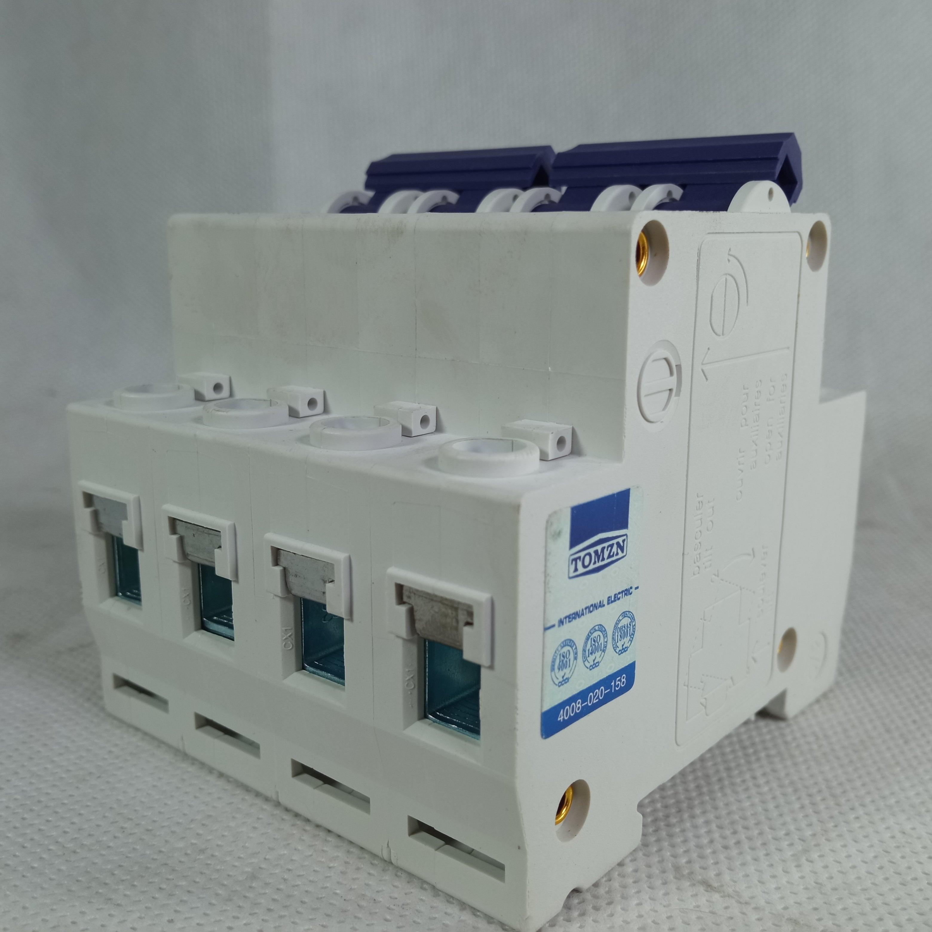 TOMZN TOB1 2P 63A Change Over MCB Manual Transfer Switch Circuit Breaker in Pakistan - industryparts.pk