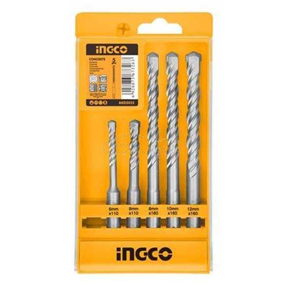 Ingco AKD2052 SDS plus hammer drill bits set in Pakistan - industryparts.pk