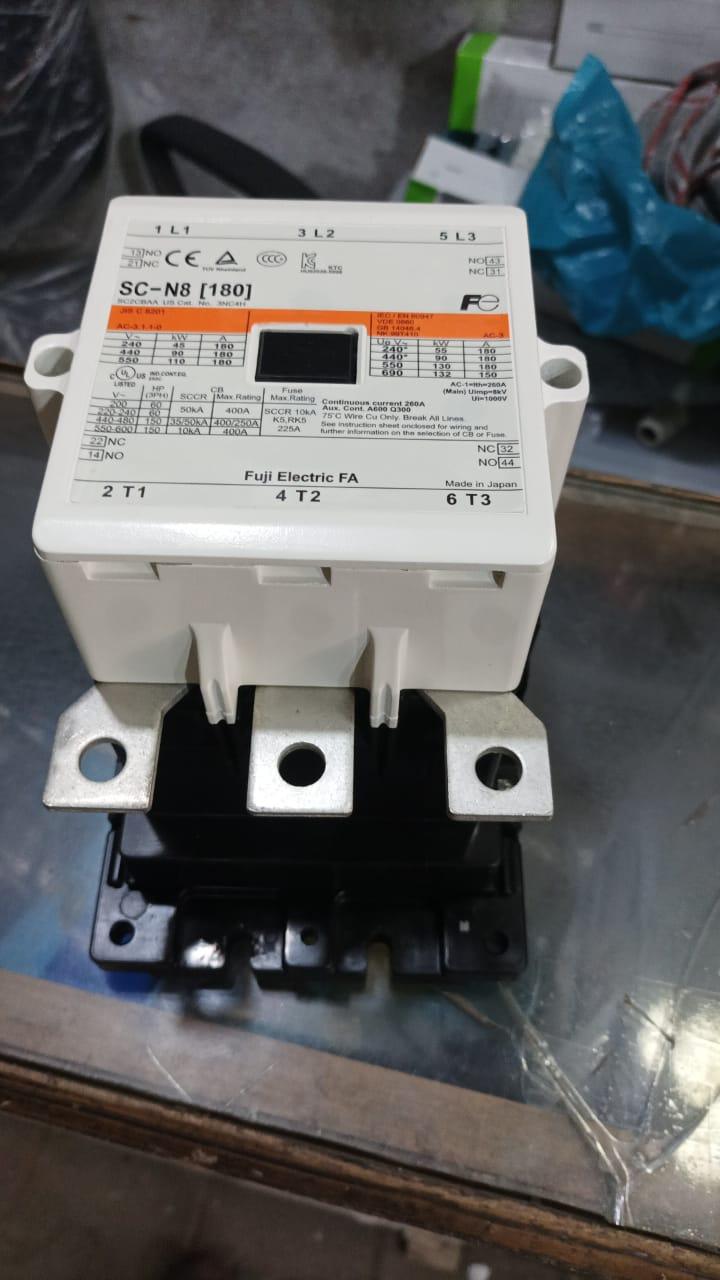 Fuji SC-N8 2a2b Magnetic Contactor 3 Pole in Pakistan - industryparts.pk
