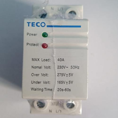 230V Under Over Volt Protection Voltage Protector Circuit Breaker - industryparts.pk