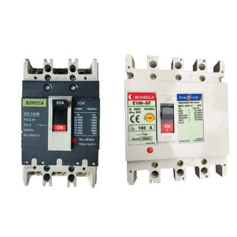 MCCB Boneega Three Pole Circuit Breaker in Pakistan