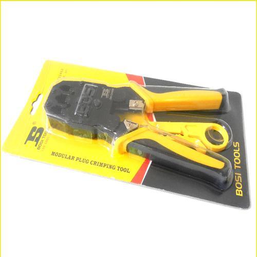 Bosi Tools Modular Plug Crimping Metal Networking Tool - industryparts.pk