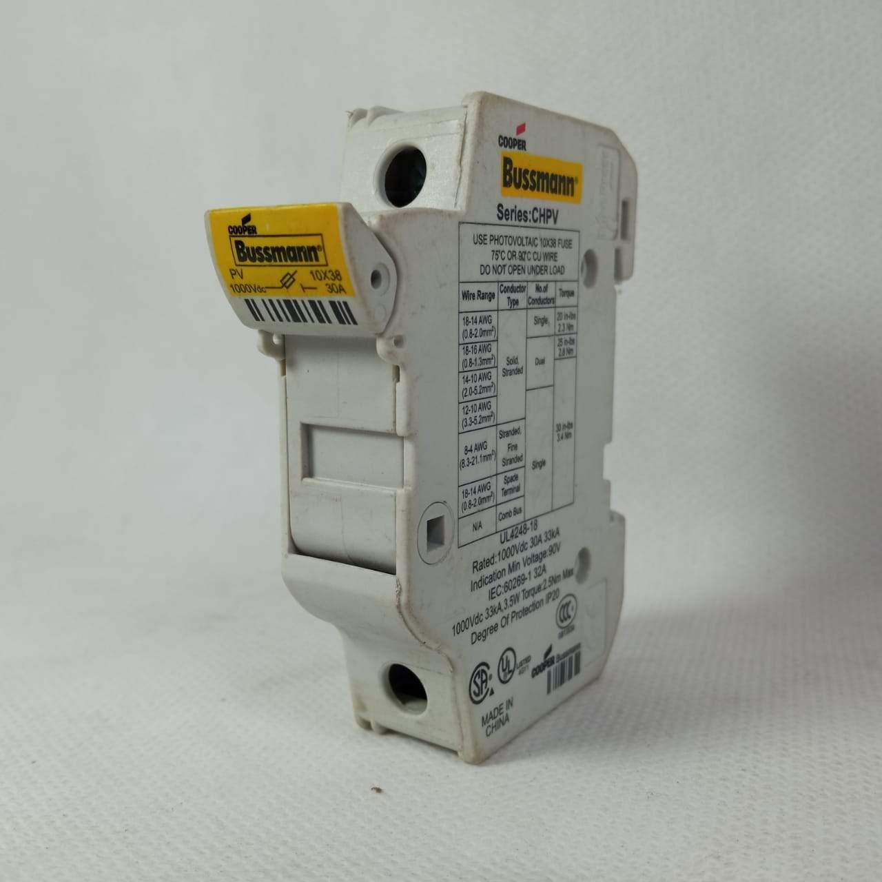 Bussmann CHPV 30A Fuse Holder In Pakistan - industryparts.pk