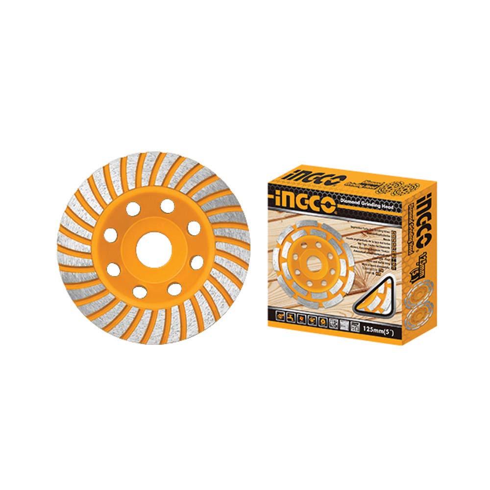 INGCO CGW011151 Segmented Turbo Cup Grinding Wheel in Pakistan - industryparts.pk