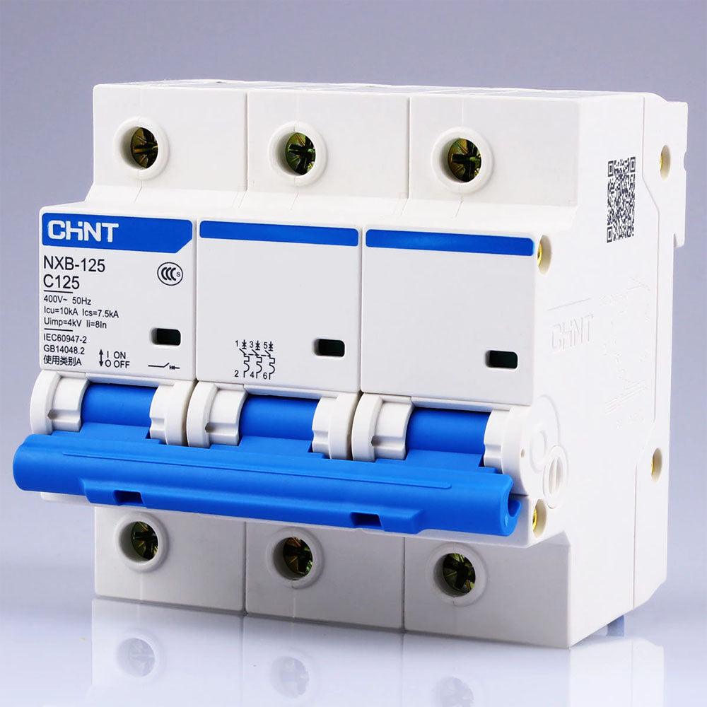 CHNT CHINT NXB-125 3P Miniature Circuit breaker MCB in Pakistan - industryparts.pk