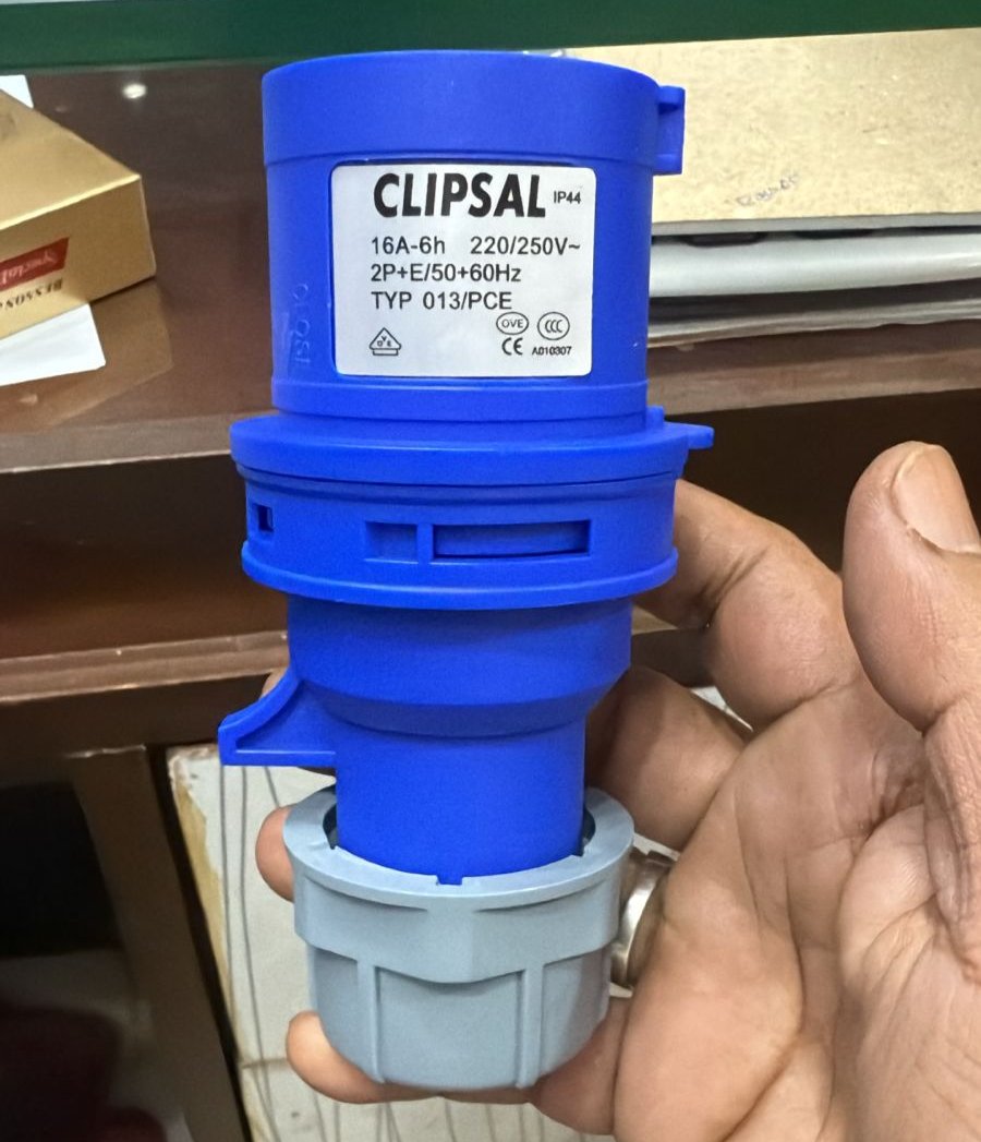 CLIPSAL TYP 113/PCE CEE-Connector and CEE Wall-Mounted Socket in Pakistan