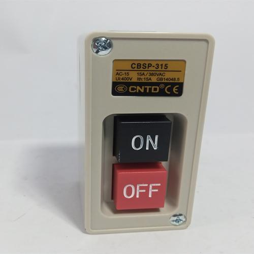 CNTD HQ Power Pushbutton Switch 2.2kW 15A 3P CBSP-315 in Pakistan - industryparts.pk