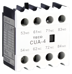 TECO CUA-2 / CUA-4 sets auxiliary contact in Pakistan