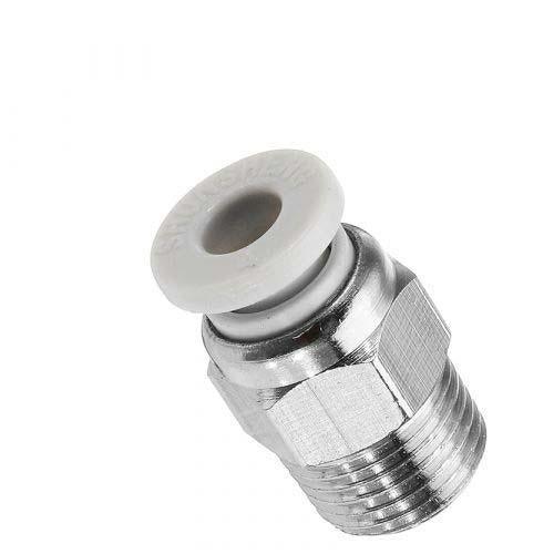 10pcs Thread Nozzle Quick Direct Pneumatic Connector for 8mm pipe in Pakistan - industryparts.pk