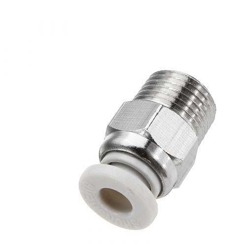 10pcs Thread Nozzle Quick Direct Pneumatic Connector for 8mm pipe in Pakistan - industryparts.pk