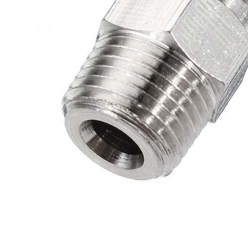 10pcs Thread Nozzle Quick Direct Pneumatic Connector for 8mm pipe in Pakistan - industryparts.pk