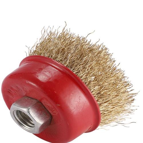 Crimped Wire Cup Brush Angle Grinder Size 14mm - industryparts.pk