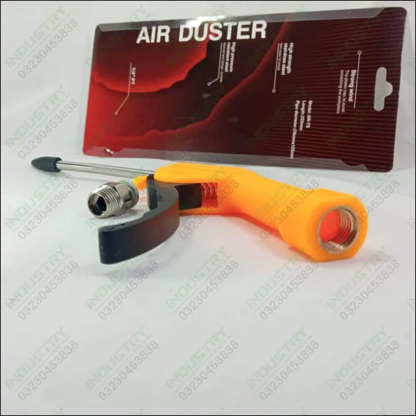 Curved Nozzle Pneumatic Spray Gun, Plastic Handle, Cleaning Tool