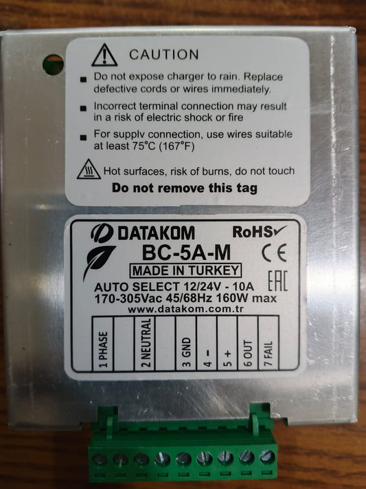 DATAKOM BC-5A-M Automatic Battery Charger in Palistan