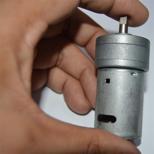 DC Gear Motor With Mounting Screws - industryparts.pk