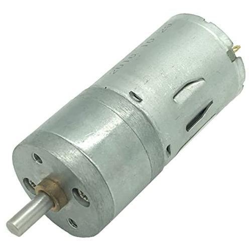 DC Gear Motor With Mounting Screws - industryparts.pk