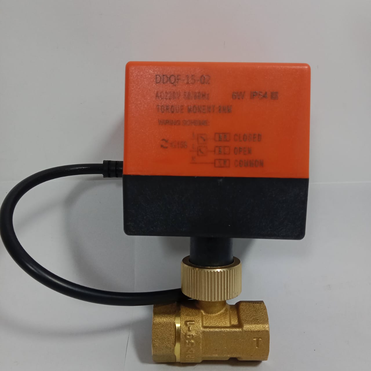 DDQF-15-02, 220VAC Motorized Ball Valve