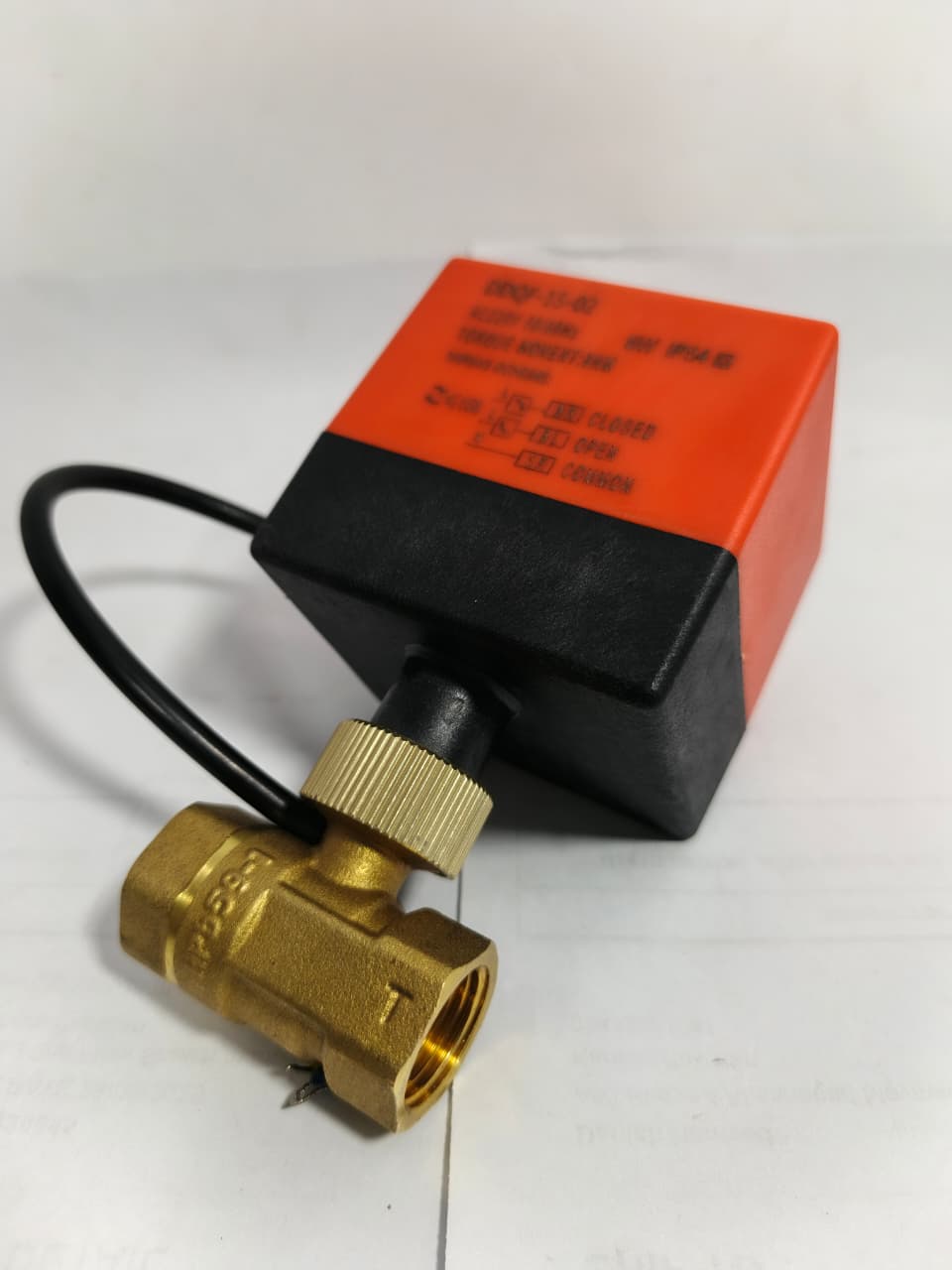 DDQF-15-02, 220VAC Motorized Ball Valve