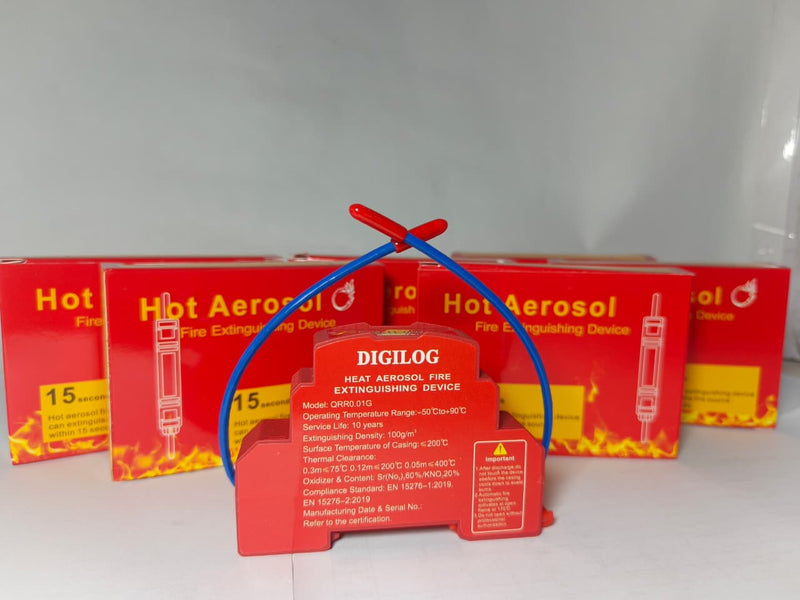 DIGILOG ORRR0.01G Heat Aerosol Firal Extinguishing device in Pakistan