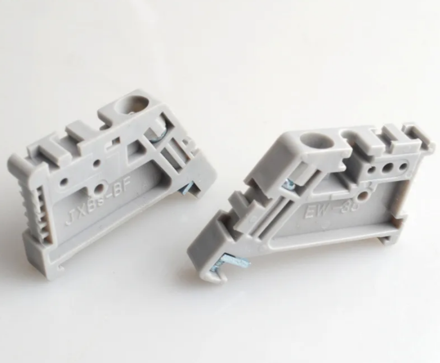 DIN Rail End Screw Clamp Terminal Fixed Block end stop 20 Pcs in Pakistan