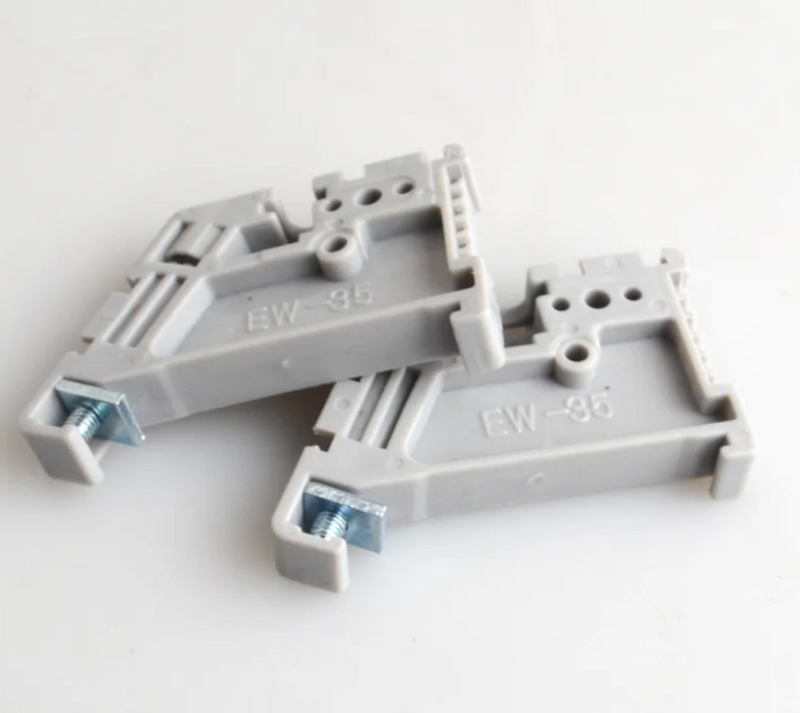 DIN Rail End Screw Clamp Terminal Fixed Block end stop 20 Pcs in Pakistan