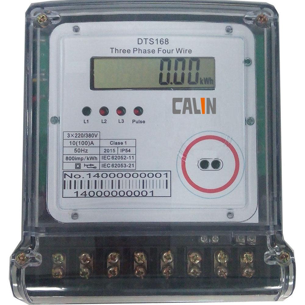DTS168 Three Phase Four Wire Whole Current Energy Meter in Pakistan - industryparts.pk
