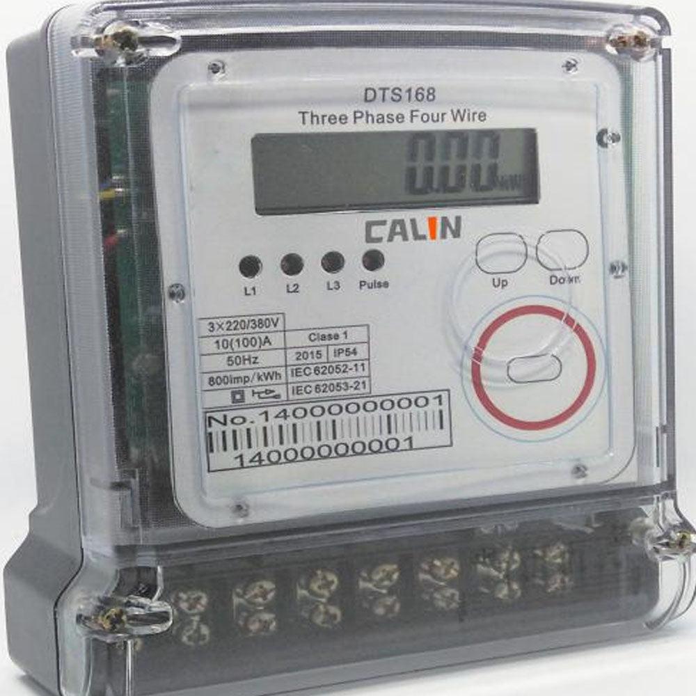 DTS168 Three Phase Four Wire Whole Current Energy Meter in Pakistan - industryparts.pk
