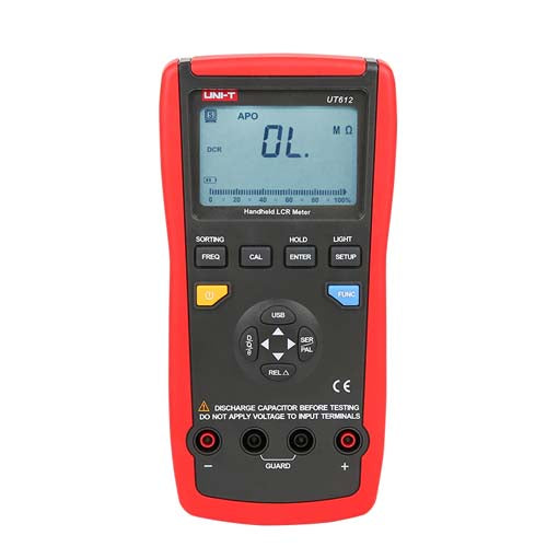 Digital Auto Inductance Capacitance LCR Meter UNI T UT612 in Pakistan - industryparts.pk