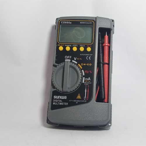 Digital Multimeter CD800a SUNWA China Made in Pakistan - industryparts.pk