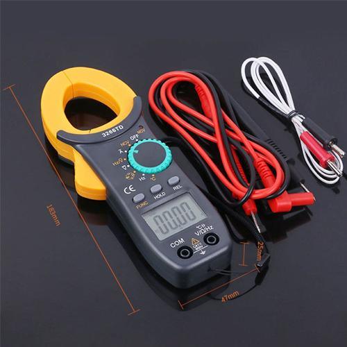 Digital Pocket Clamp Meter 3266TD With HZ NCV - industryparts.pk