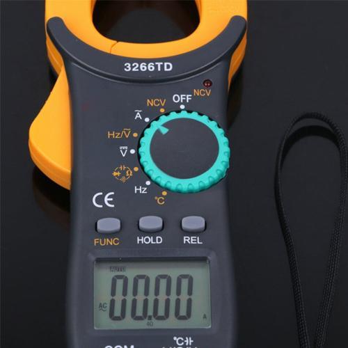 Digital Pocket Clamp Meter 3266TD With HZ NCV - industryparts.pk