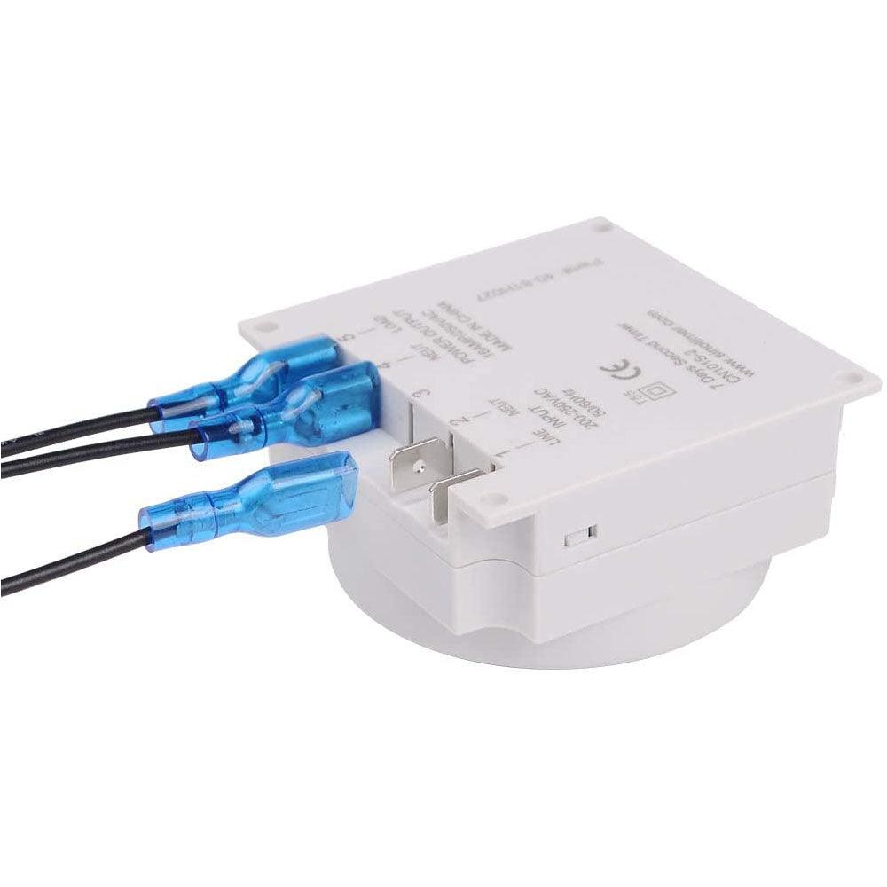 Digital Timer Switch 7 Days Weekly Programmable Time Relay Programmer Built-in Rechargeable Battery in Pakistan - industryparts.pk