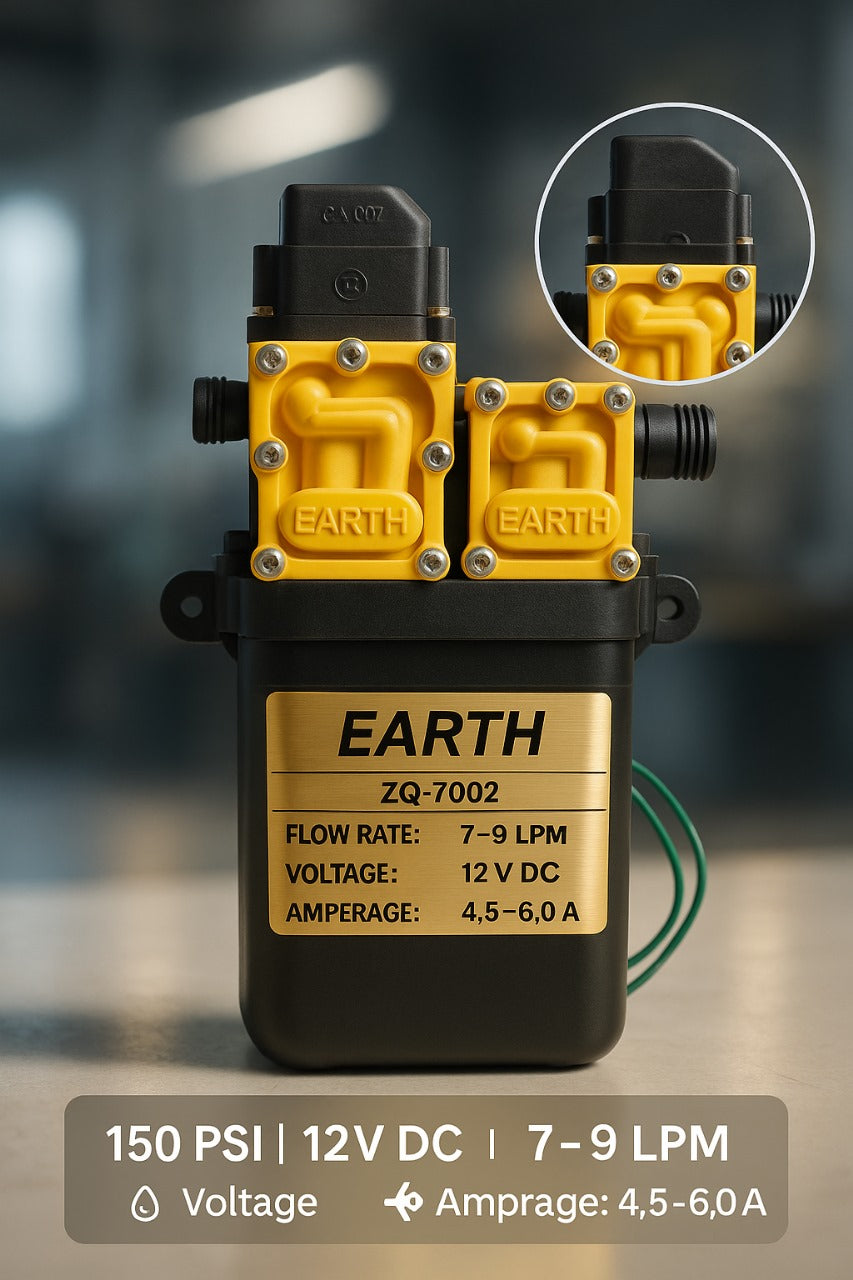EARTH ZQ-7002 150PSI/12VDC High-pressure Pump