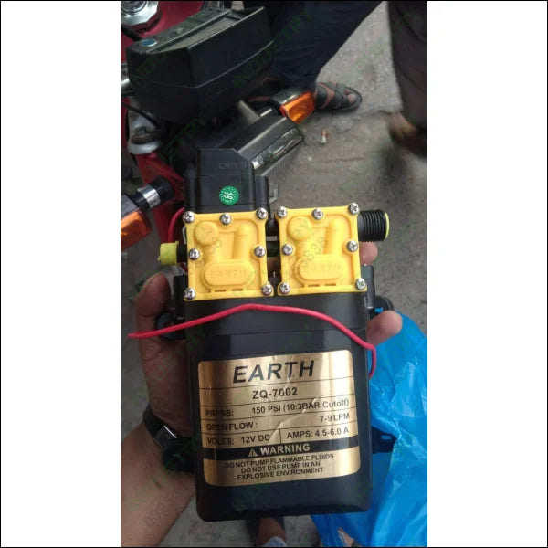 EARTH ZQ-7002 150PSI/12VDC High-pressure Pump