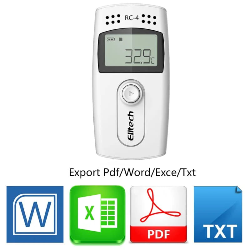 ELITECH RC-4 EXTERNAL SENSOR, Mini USB Temperature Data logger 