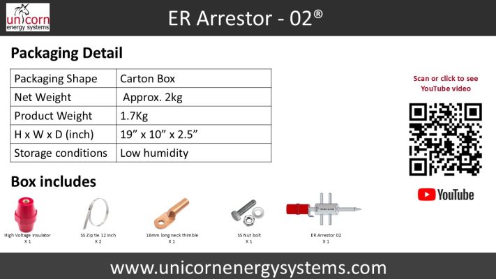 Earth Arrester Stainless Steel  in Pakistan