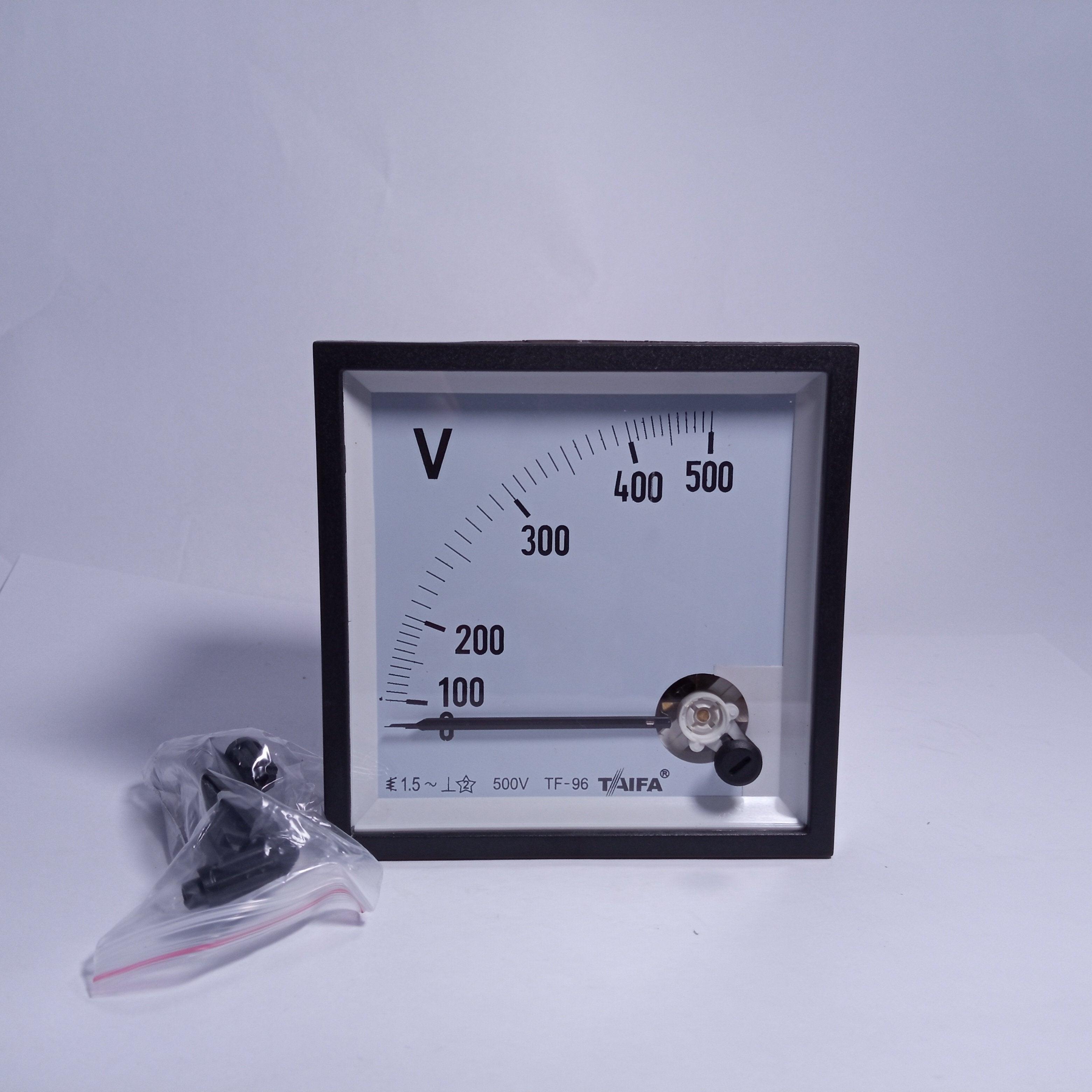 TAIFA TF-96 Electromagnetic System AC Voltmeter 500V in Pakistan - industryparts.pk