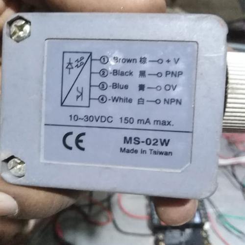 FOTEK MS-02W  Photoelectric Switch Color Mark Sensor in Pakistan - industryparts.pk