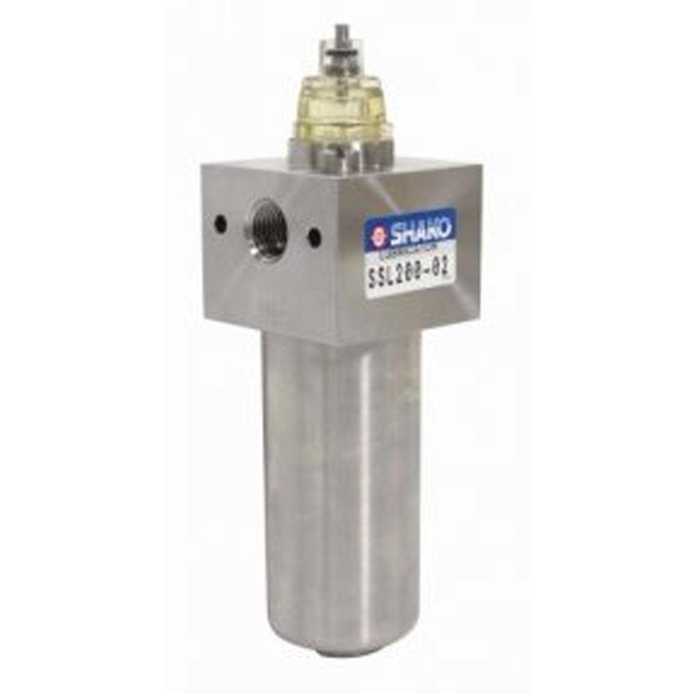 FRL Combination Stainless Steel Miniature Series Lubricator (SSL200) in Pakistan - industryparts.pk