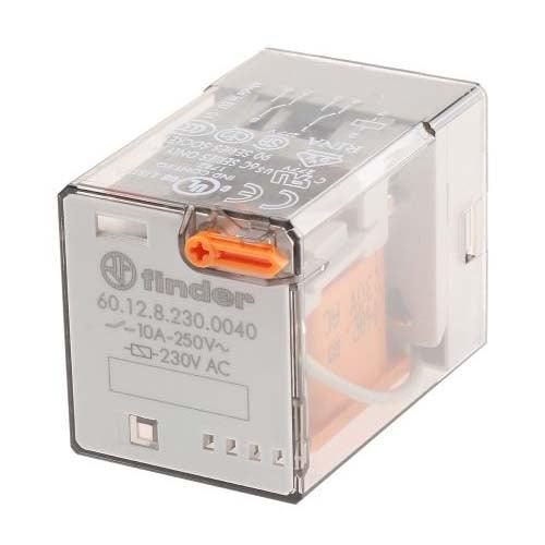 Finder 8 Pin Relay 220VAC 60.12 in Pakistan - industryparts.pk