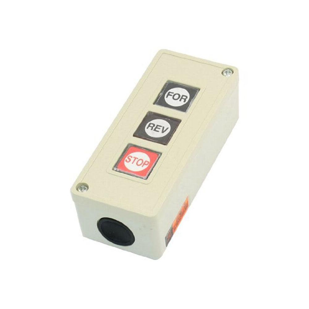 Push Button Start Forward Reverse Forward Reverse Stop Momentary Push Button Switch TPB/3 – industryparts.pk