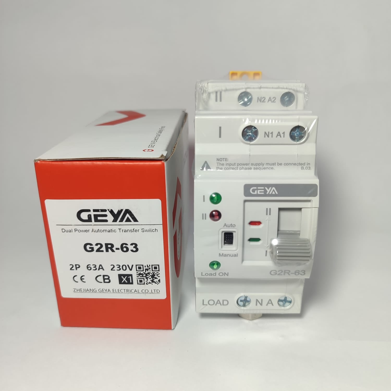 GEYA G2R-63 Dual Power Atomatic Transfer Switch in Pakistan
