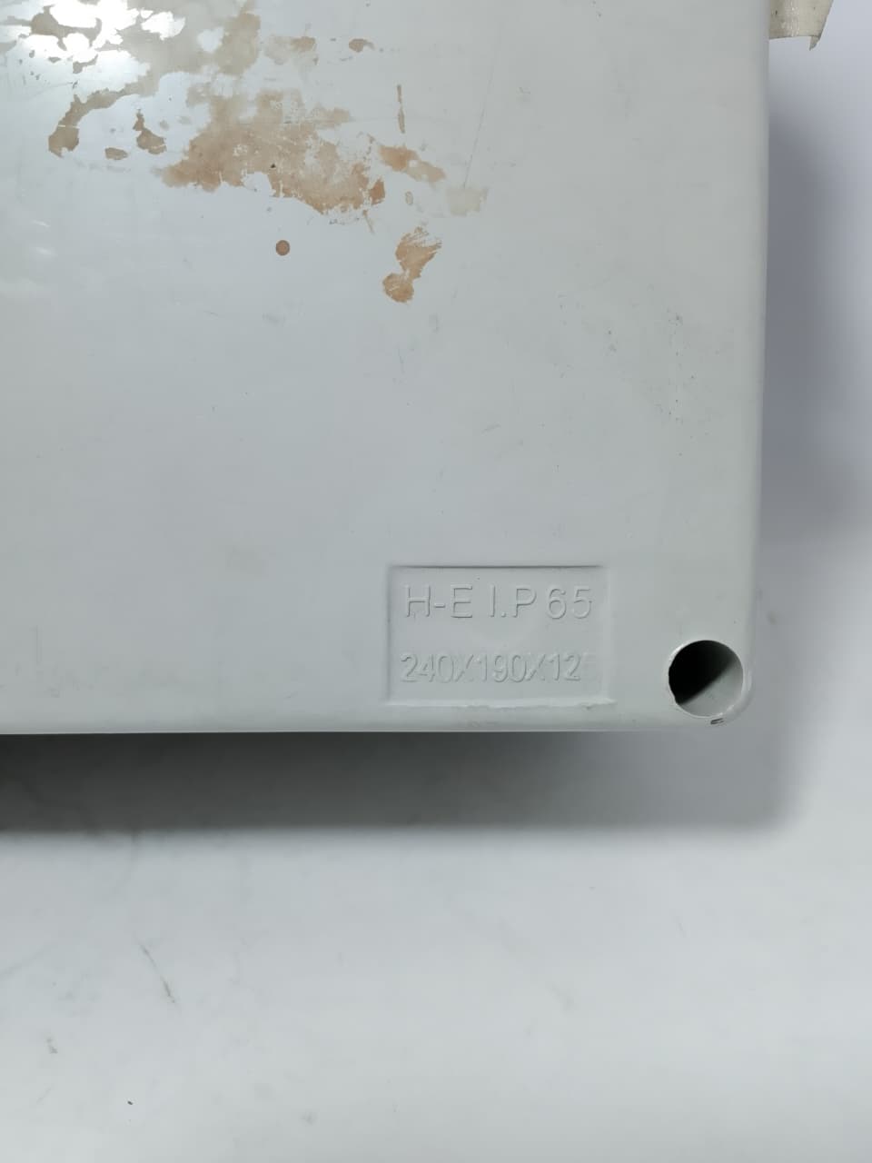 H-E I.P 65 240X190X125 PVC Junction Box in Pakistan
