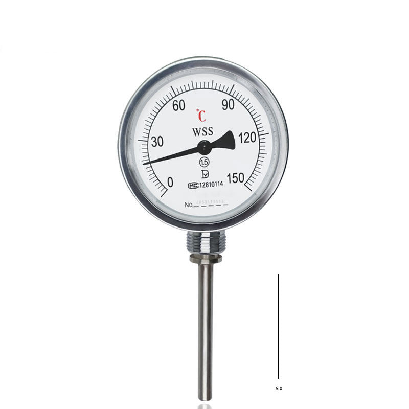 Temperature Gauge with Thermo-well (SS) in Pakistan