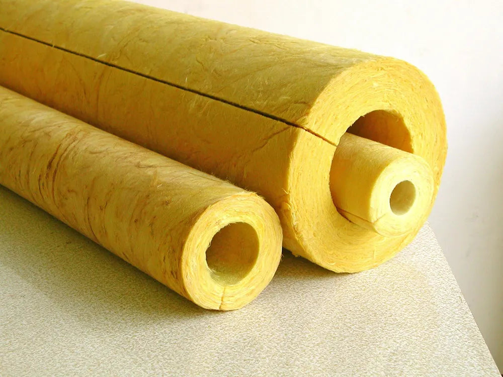 Insulating Shell Lower Glass Wool Thermal Insulation Tube Shell 1 inch thicknes in Pakistan ...