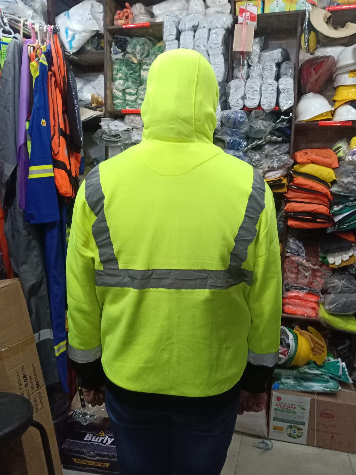 High Reflective Safety work Jacket in Pakistan