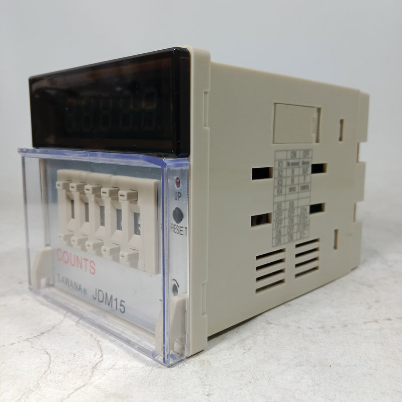 Digital Counter Relay JDM-15 5 Digit Counting Accumulator Counter in Pakistan