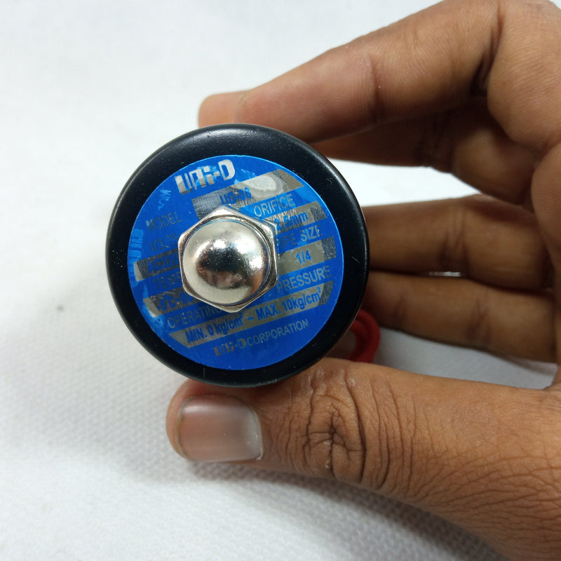 UNI-D 1/4 Inch AC220V Electric Solenoid Valve For Water Oil Air in Pakistan